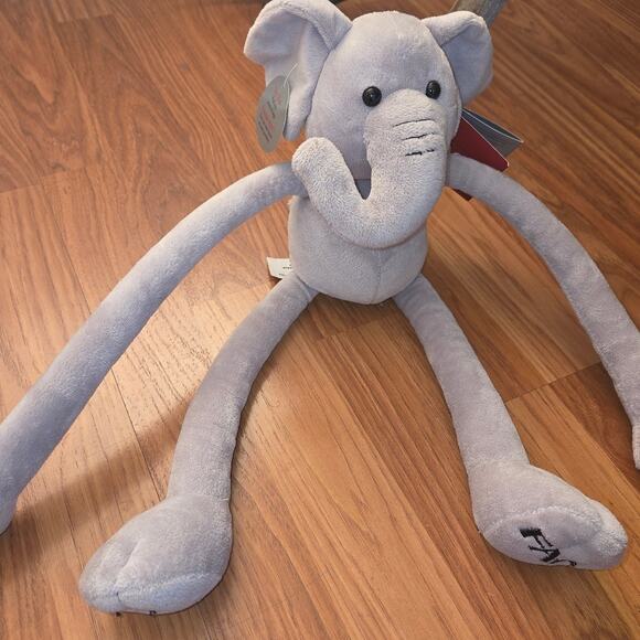 FAO Schwarz Elephant Plush Toy - Adjustable Arms & Legs - Picture 1 of 6
